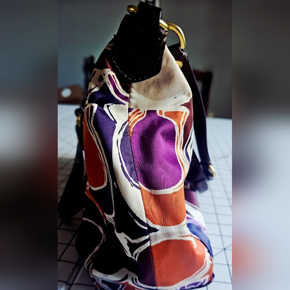 Coach Rare Vintage Ashley Scarf Bag - Picture 10 of 12
